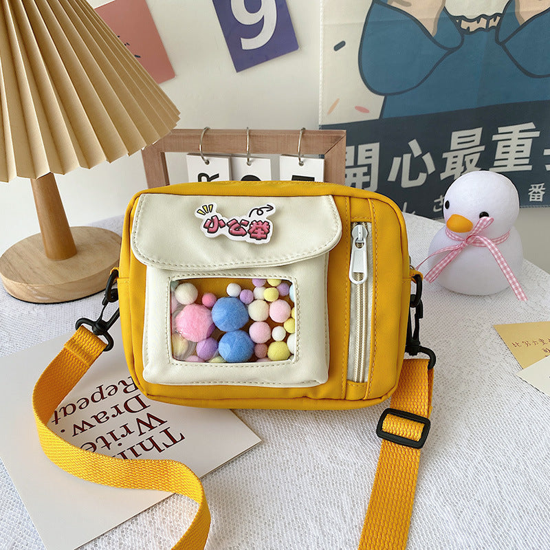 New Nylon Women's Literary Cute Shoulder Messenger Bag
