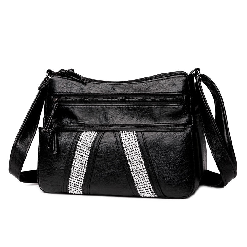 Women's Multi-layer Large Capacity Single Shoulder Messenger Bag