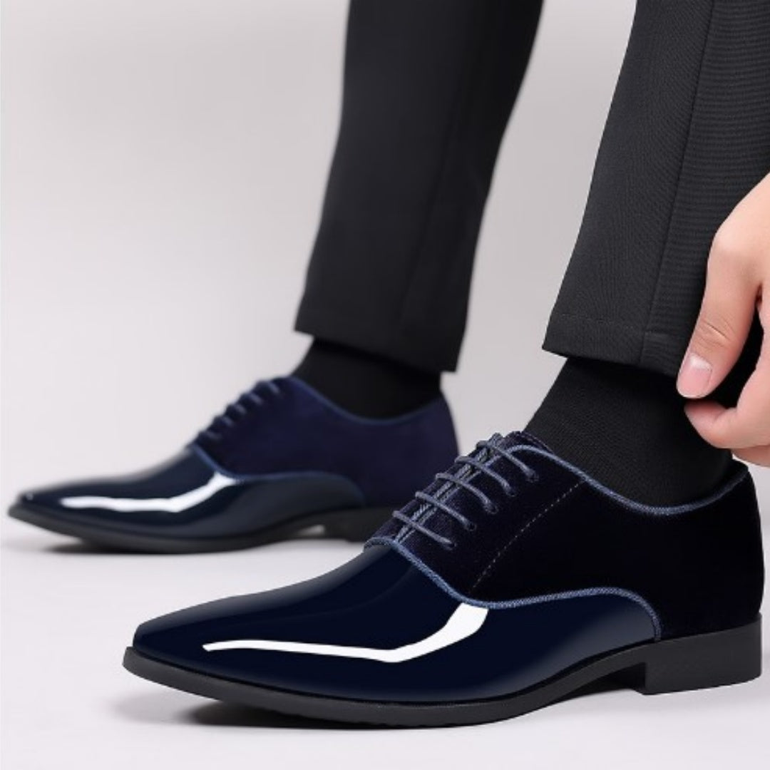 Formelle businesslædersko til mænd Lette high-end trendy herresko Lav model