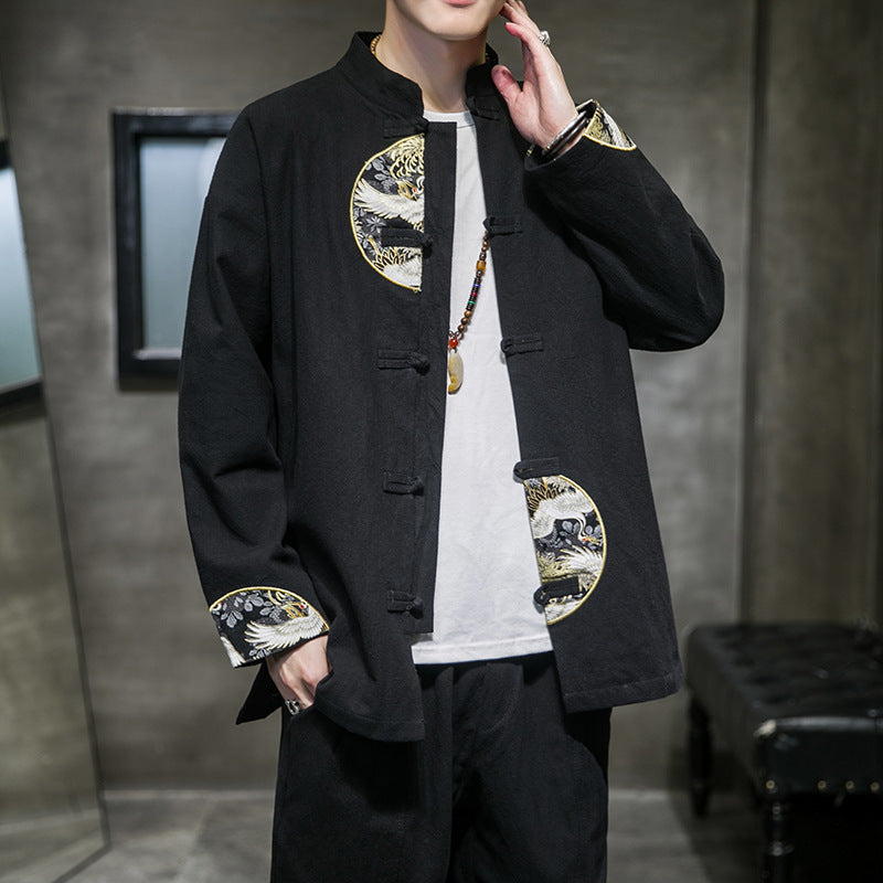 Men's Hanfu Retro Style Fairy Robe Ancient Costume