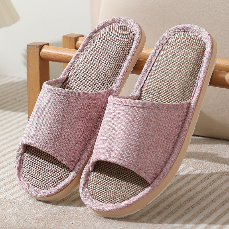 Women's Cotton And Linen Slippers
