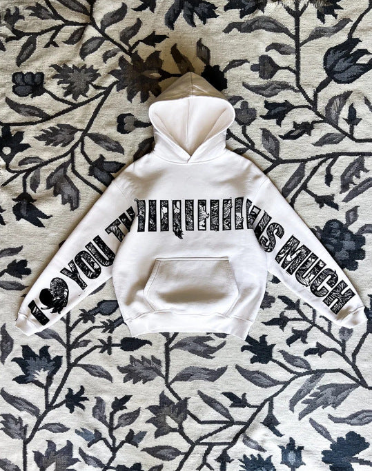 Hættetrøje 3D Digital Print INS Trendy Cool Sweatshirt Kvinder