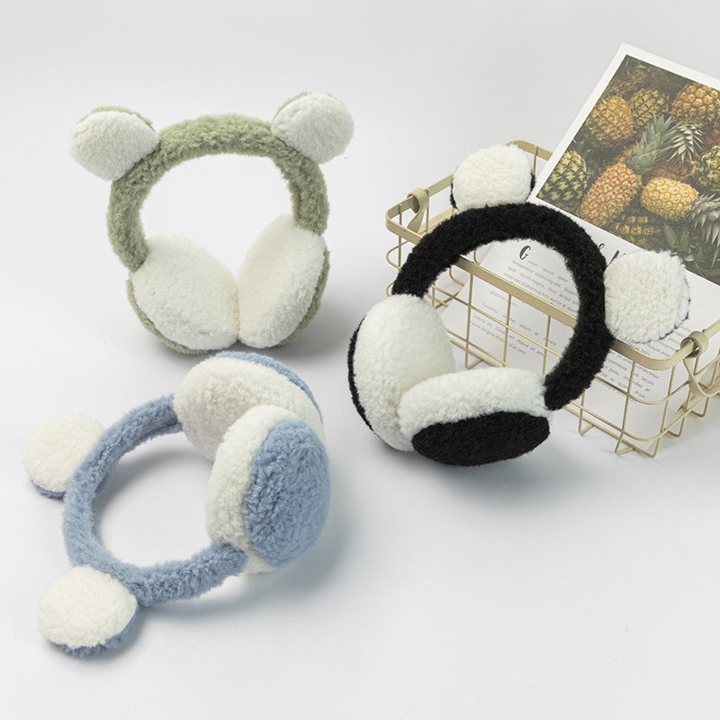 Warm Women's Cute Ear Protection Plush Antifreeze Earmuffs