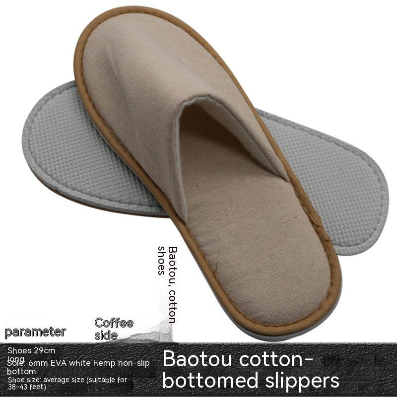 Disposable Slippers Cotton Print Toiletries