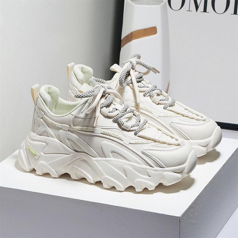 Women's Shoes Mesh Breathable Casual Student Sports Daddy