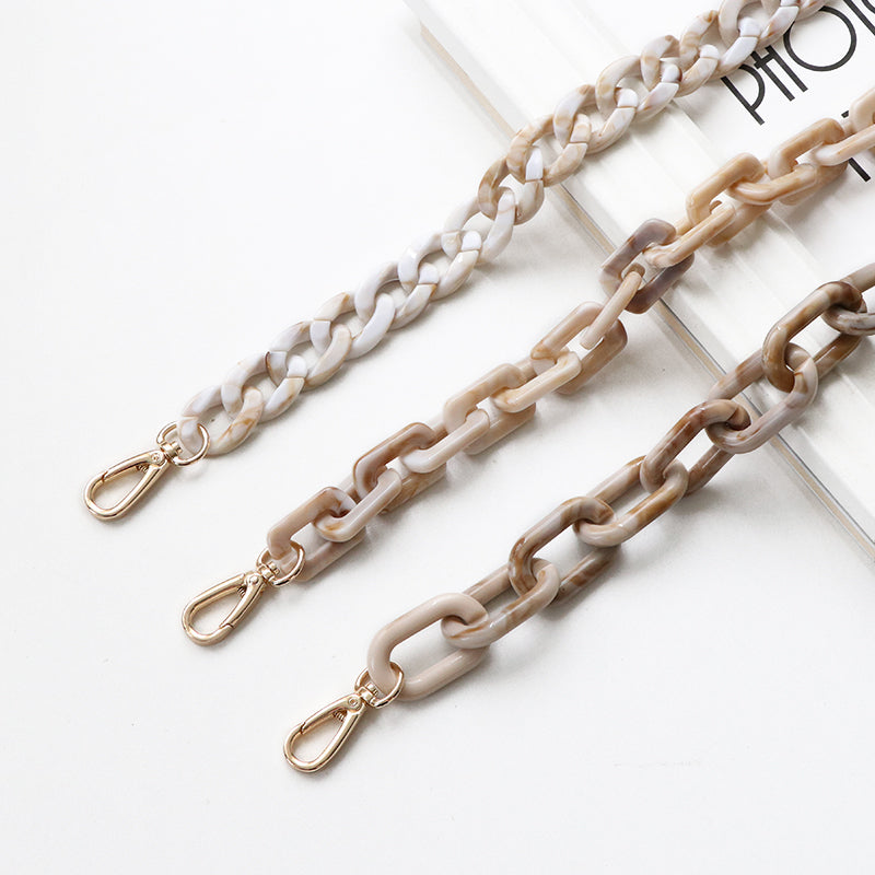 Acrylic Strap Accessories Crossbody Shoulder Bag Chain