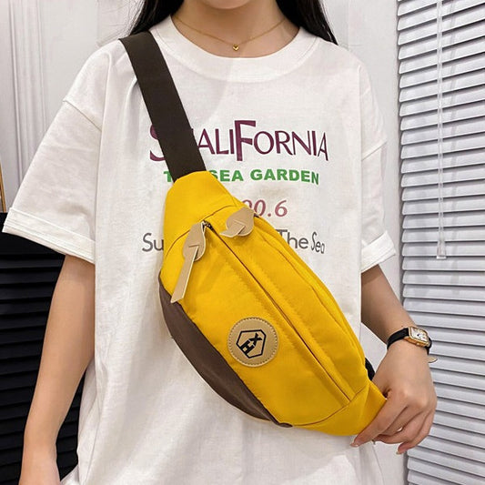 Simple Men's And Women's Travel Shoulder Bag