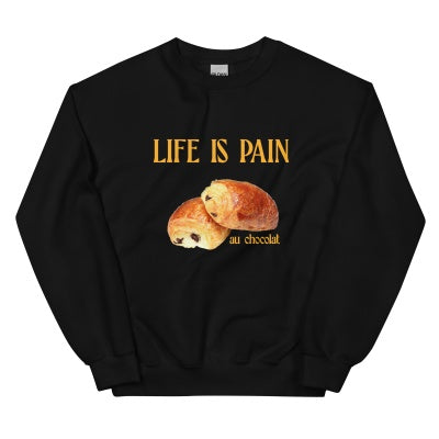 European American Fashion Floral Print Life Is Pain Round Neck Autumn And Winter Bottoming Long Sleeve