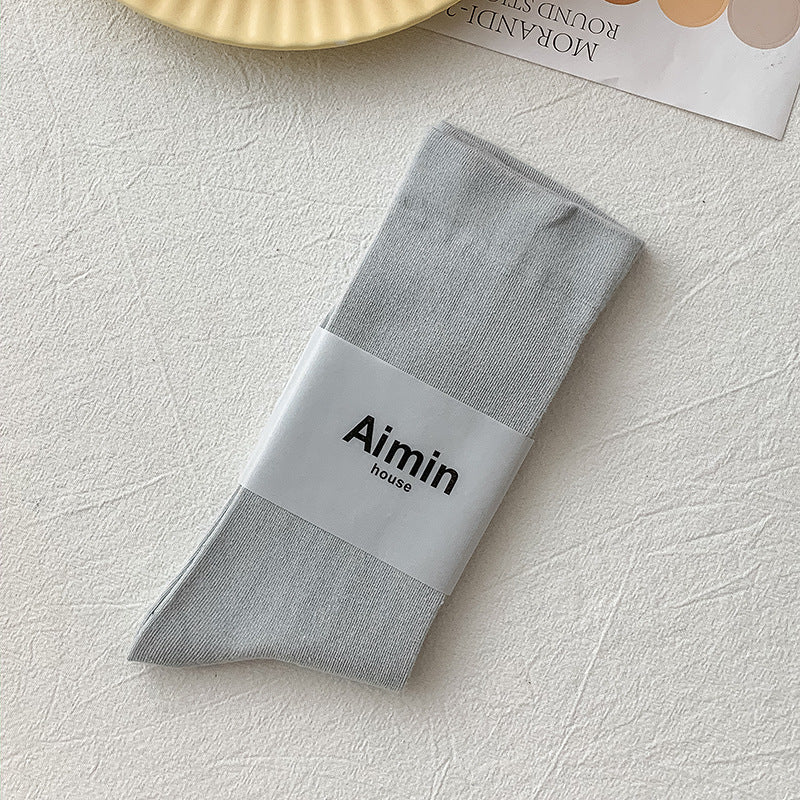 Korean Version Of Pure Cotton Ladies Socks