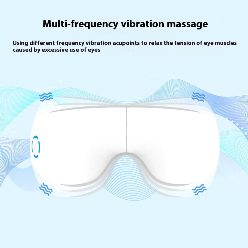 Eye Massager Bluetooth Intelligent Vibration Hot Compress Relief