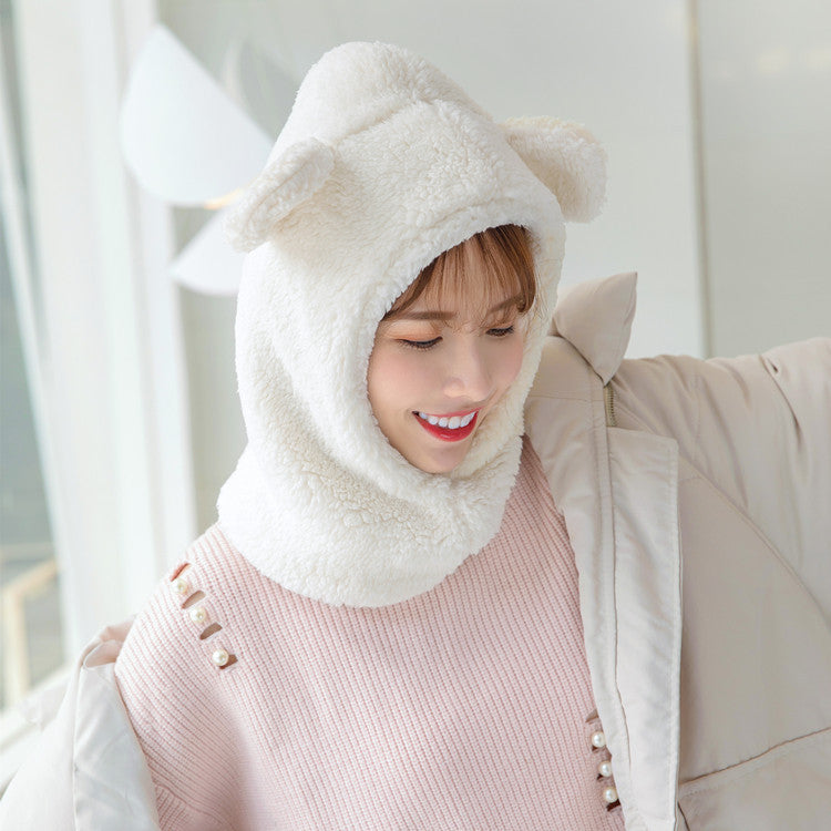 Korean Version Of The Net Red Wind Winter Cute Hat