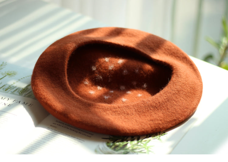 Sika Deer Biscuits Hat Cute Antler Ears Beret