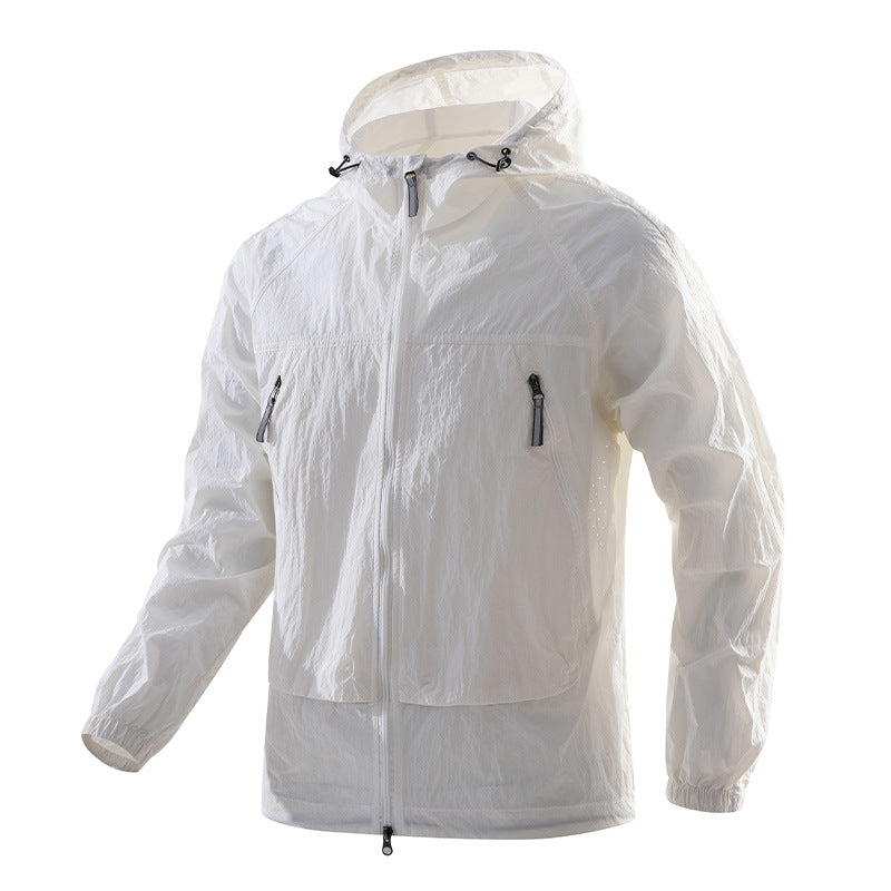 Thin Hood Sun Protection Clothing Outdoor Casual Sports Jacket