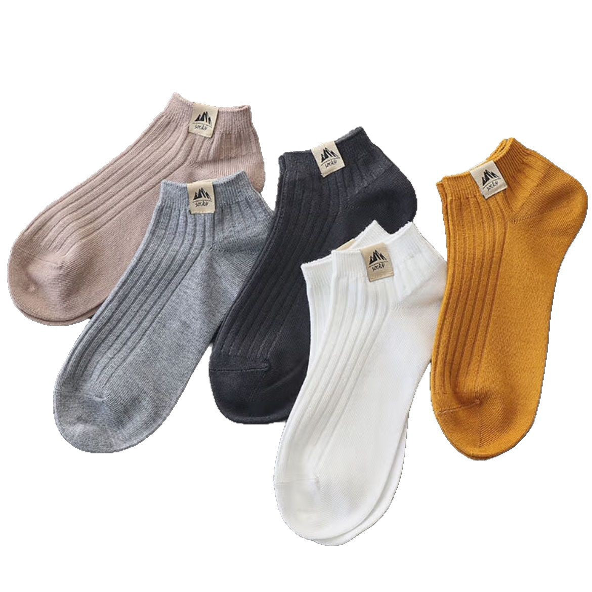 Mens Autumn Winter Thermal Cotton Breathable Socks With Odor-Resistant Properties