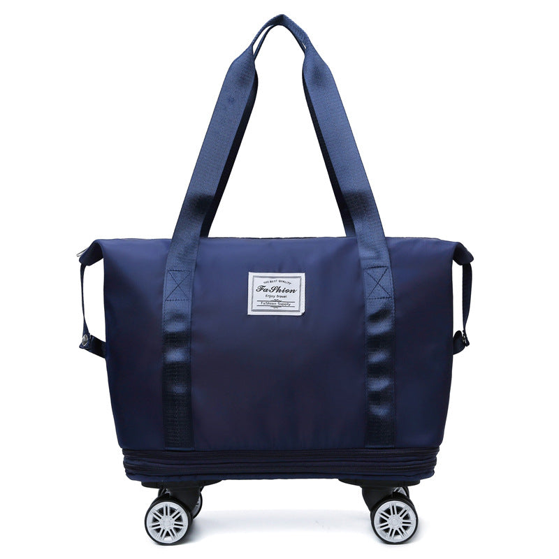 Universal Wheel Expandable Luggage Oversized Capacity Travel Bag