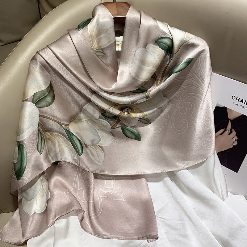 Hangzhou Silk Silk High-end Long Silk Scarf