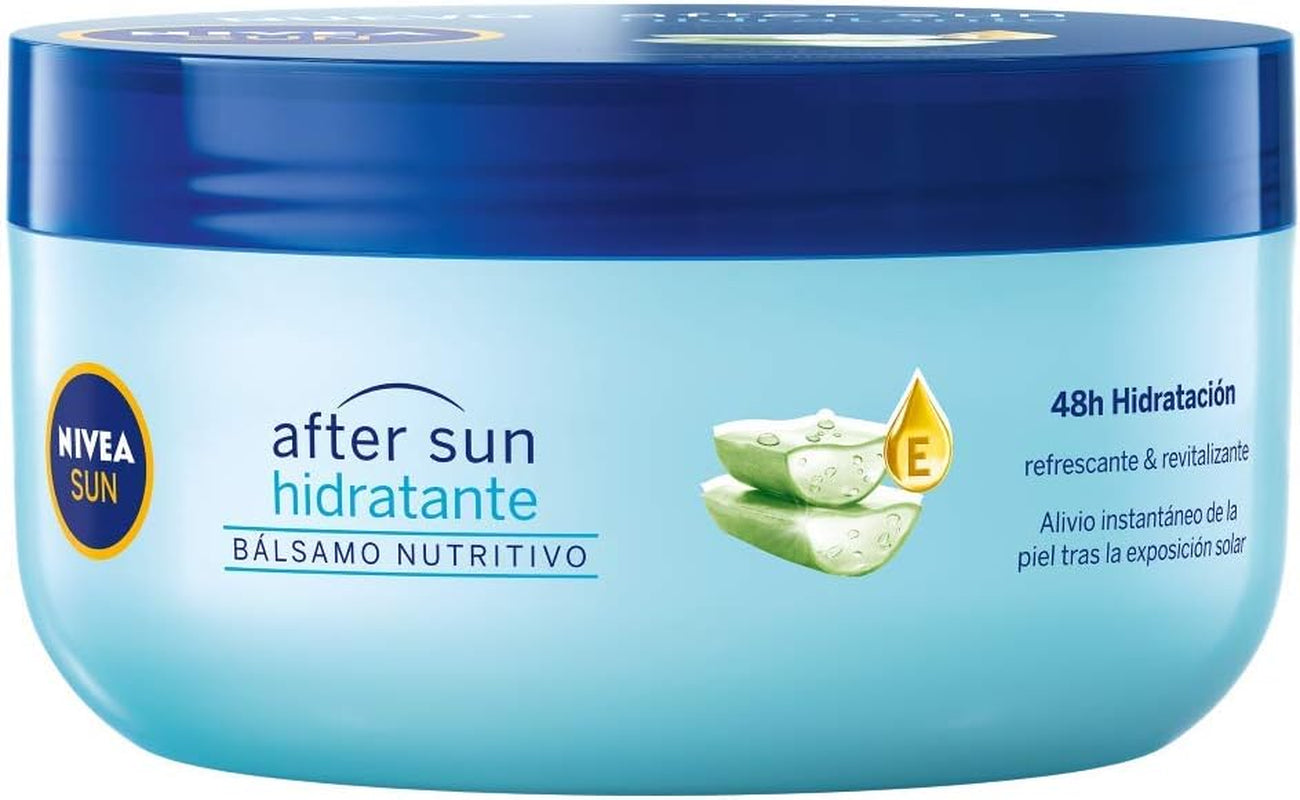 NIVEA SUN after Sun Loción Hidratante (1 X 400 Ml), Loción Calmante Para El Cuidado De La Piel Tras La Exposición Al Sol, Cuidado Solar Con Aloe Vera