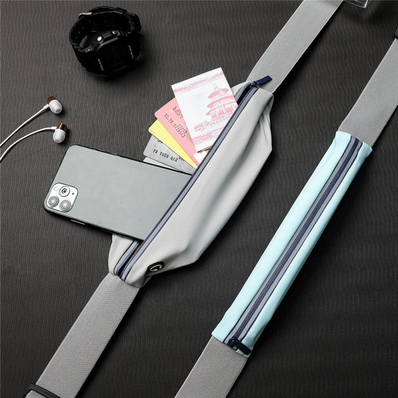 New Sports Waist Bag Waterproof Running Invisible