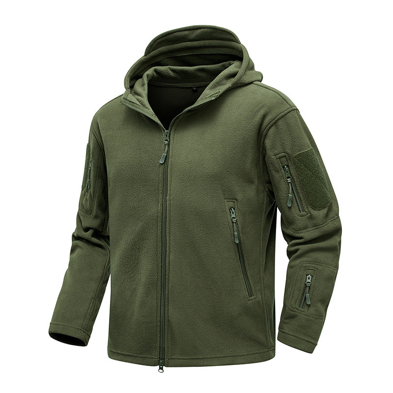 Womens Outdoor SpringFall Thermal Hardshell Jacket With Hood