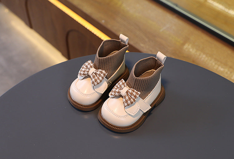Baby Pumps Blød Bund Småbørnssko Dame Små Børnesko Lædersko