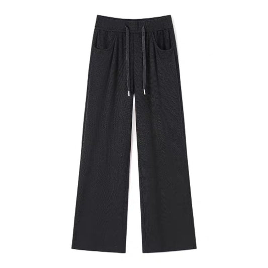 Women's Autumn New Slimming All-matching Slim Fit Wide Leg