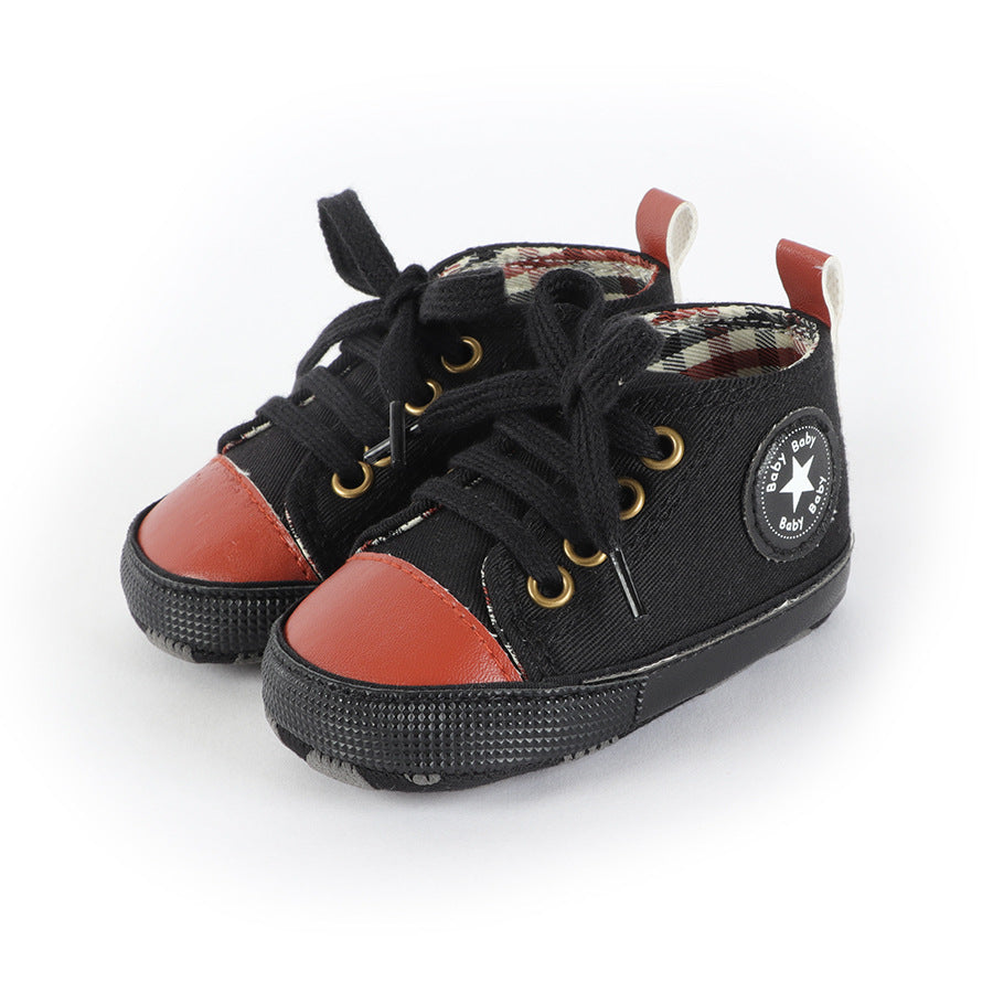 Toddler Shoes Soft Bottom Non-slip Baby Shoes Classic Canvas Baby Shoes