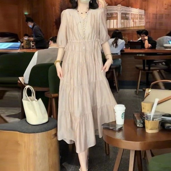 Slim And Elegant Design Long Dress
