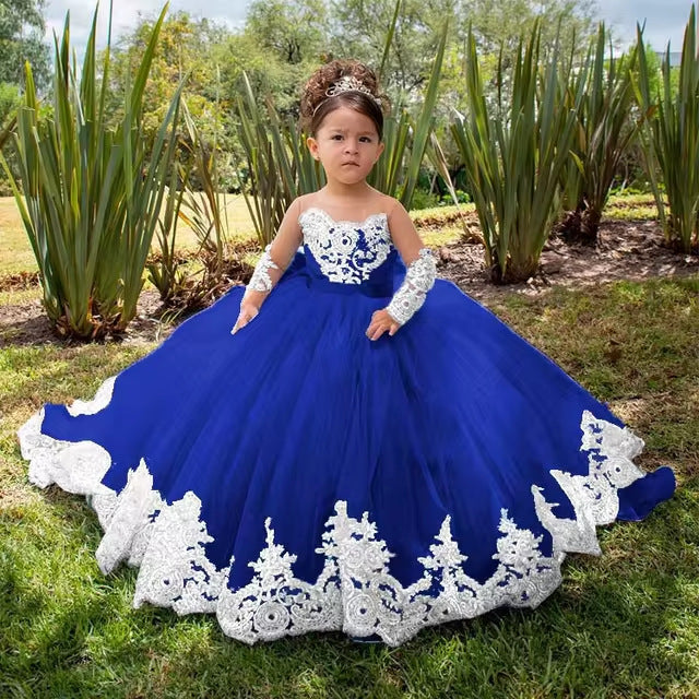 Birthday Costume For Piano Performance Evening Dress Host Catwalk Show Model Trailing