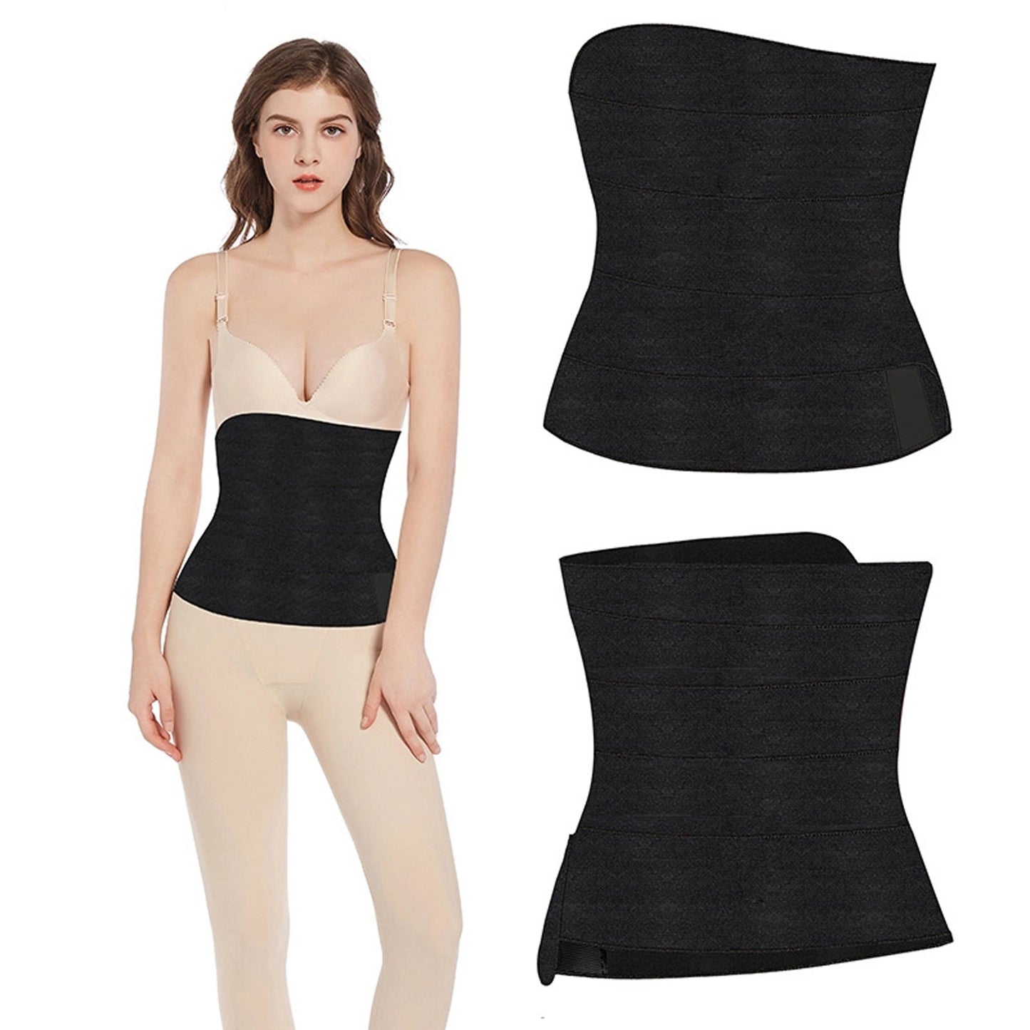 Nylon Belt With Thin Waist And Abdomen