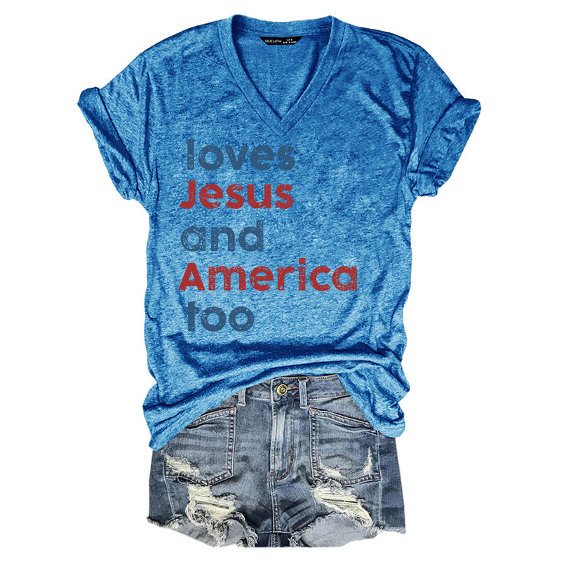 Trade Casual All-match Short-sleeved Women's Blouse