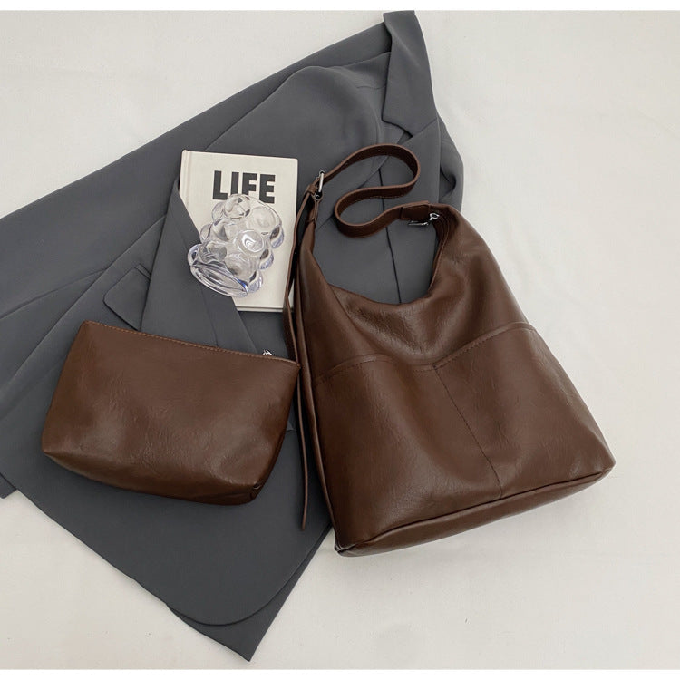 Women's Versatile Fashionable Large-capacity Shoulder Bag