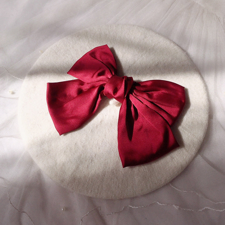 Women's Fashion Big Bow Wool Beret
