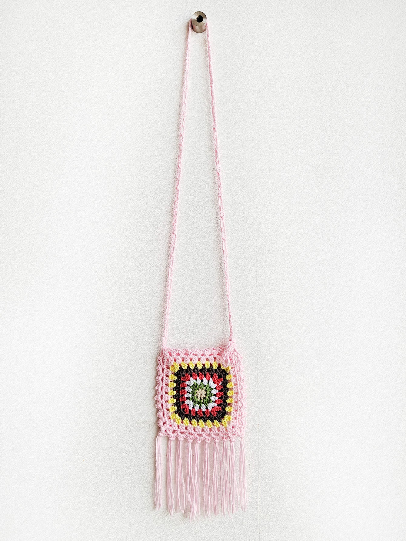 Single Shoulder Handbag With Pure Hook
