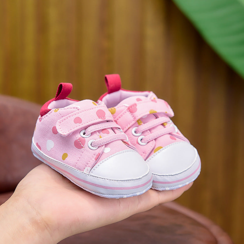 Baby Shoes Casual Canvas Shoes For Babies With Soft Soles