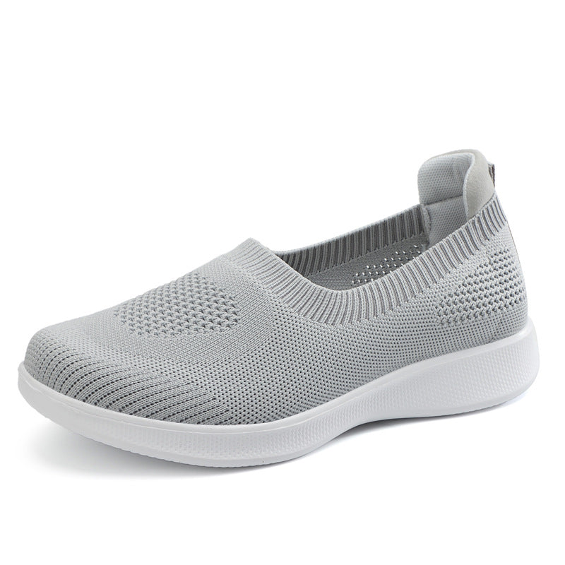 Leisure Soft Bottom Mom Shoes Slip-on Sports Large Size