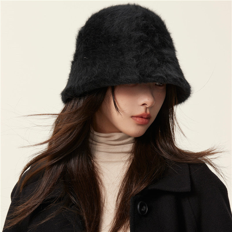 Women's Plush Knitting Fisherman's Hat