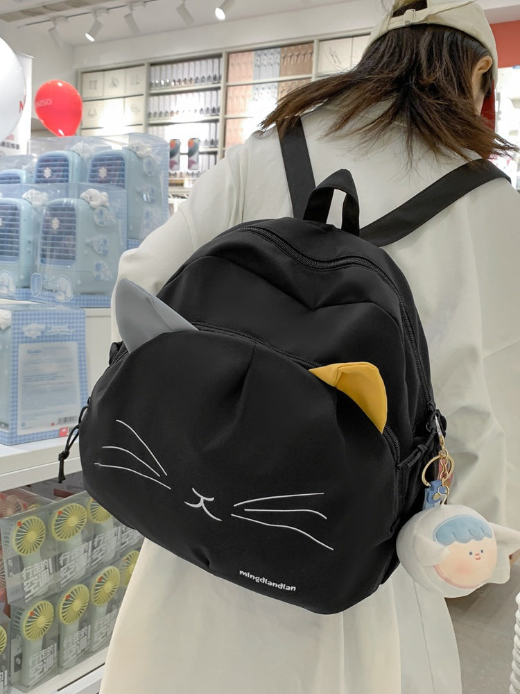 Cartoon Young Girl Cute Sister Backpack