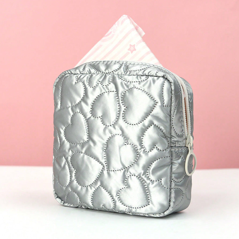 Candy Color Cute Storage Bag Student Portable