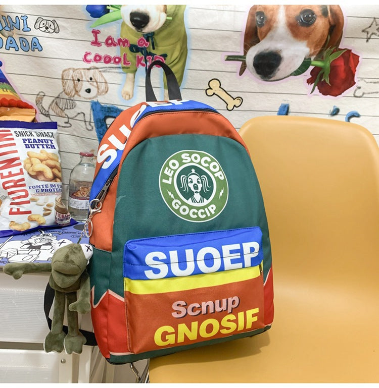 Large Capacity Casual Backpack Good-looking