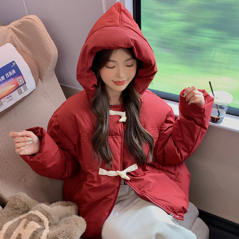 Loose Student Thickened Cotton-padded Jacket