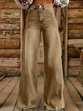 New 3D Thermal Transfer Bell-bottom Pants