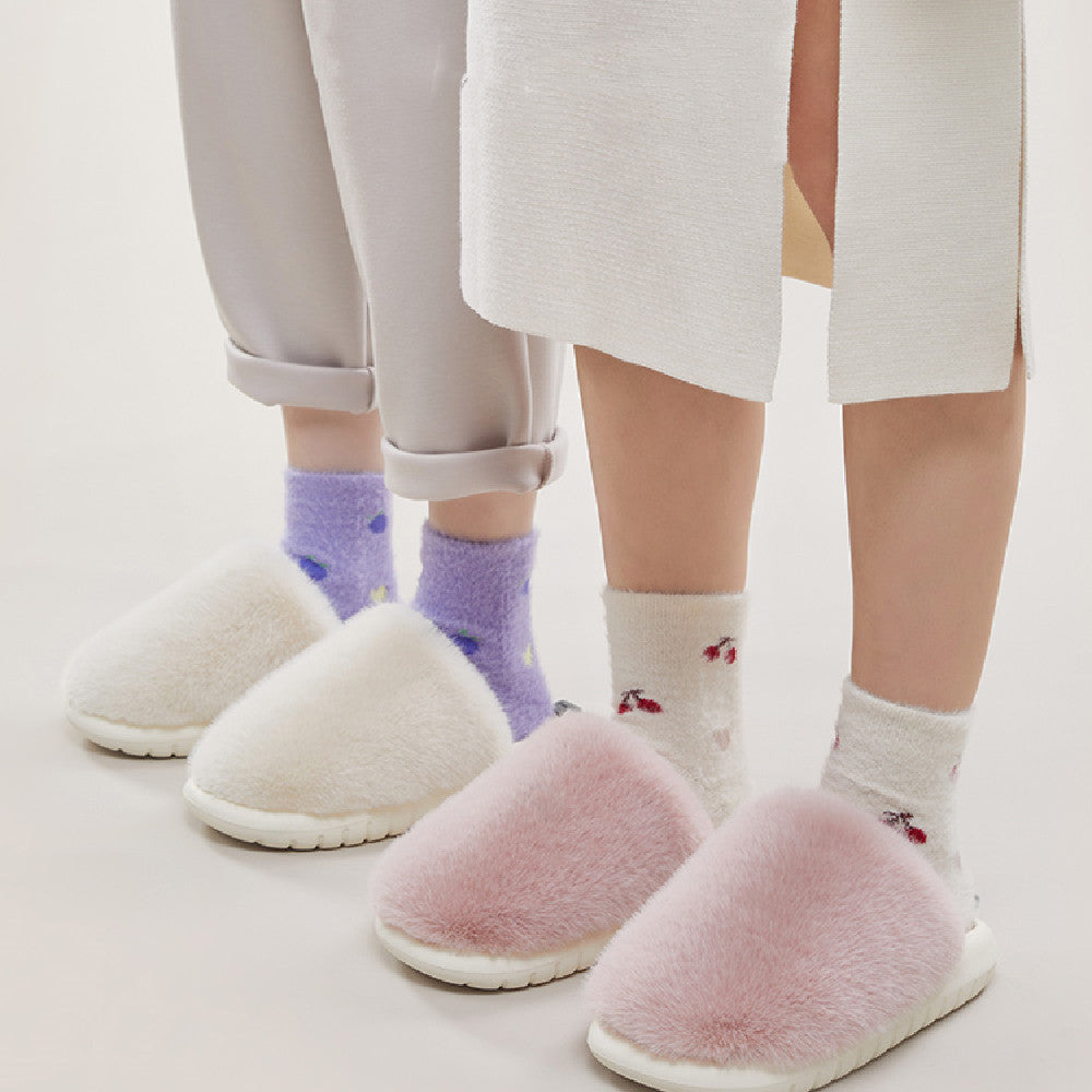 Indoor Anti-skid Baotou Thermal Household Female