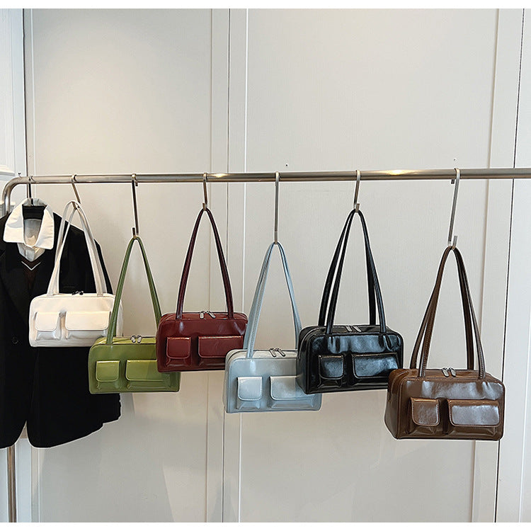 Stylish Multi-pocket Pillow All-match Shoulder Bag