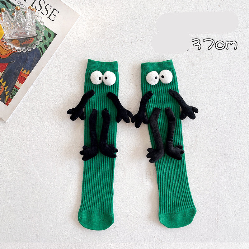 Cute Plush Doll In Tube Socks JK Is Thin Pure Cotton Pile Pile Short Boots Couple
