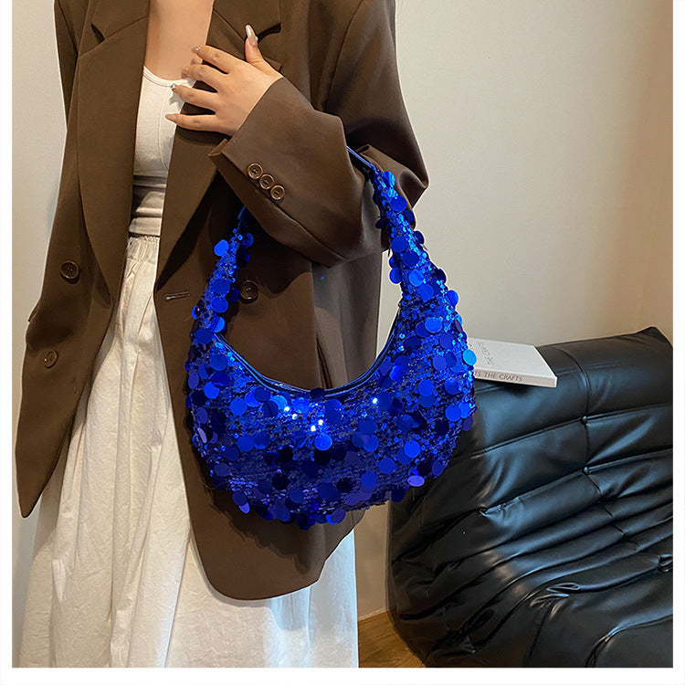 Luxury Fashion Colorful Sequins Dinner Bag Women's New