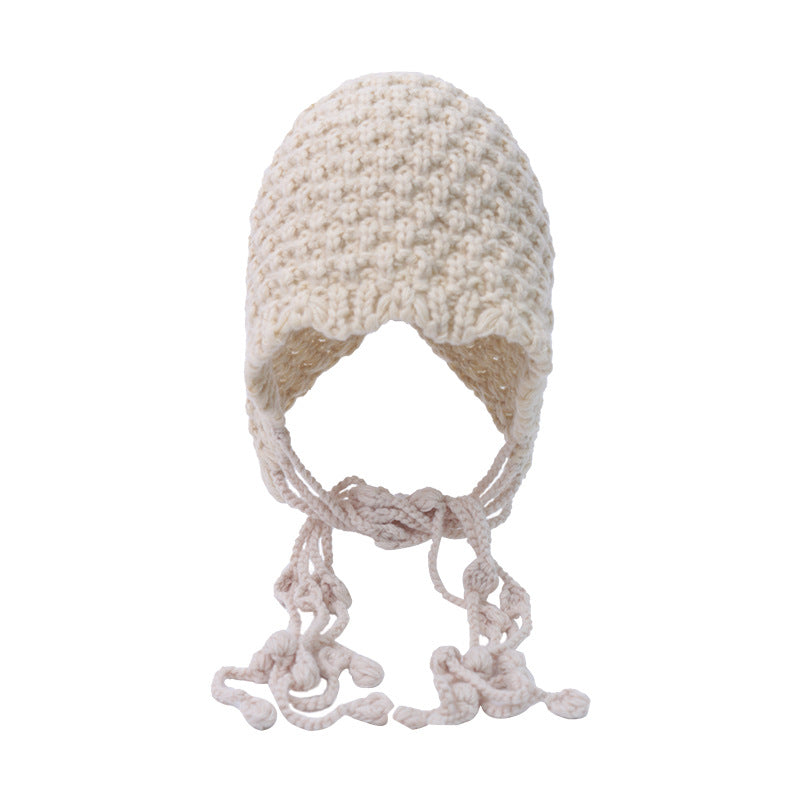 Thermal Knitting Handmade Woolen Cap