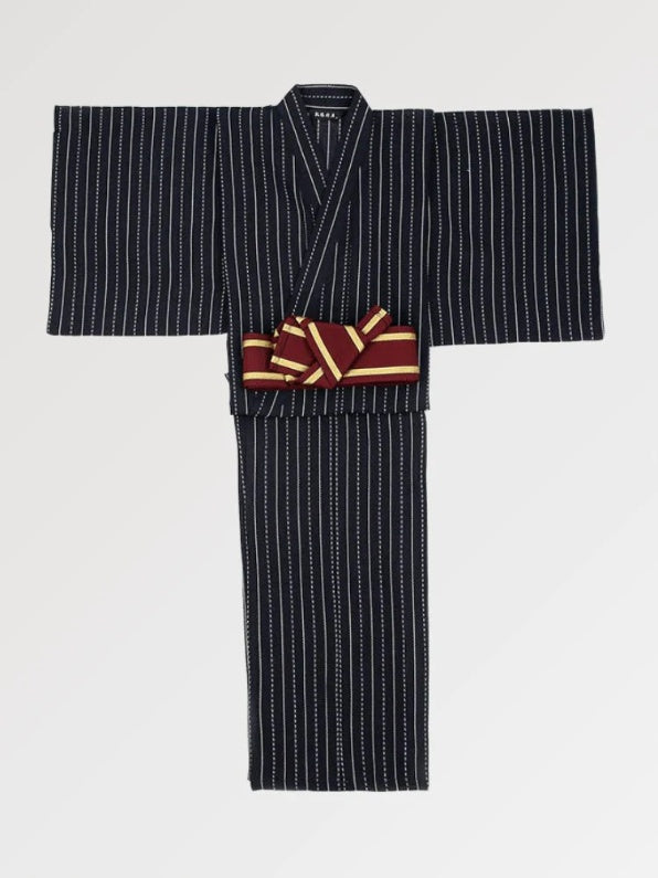 Japanese Men's Traditional Kimono Bathrobe And Household Clothes