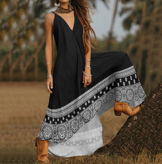 Holiday Girl Dress Fashion Print