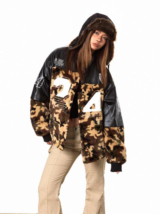 Thickened Camouflage No 24 Cotton-padded Jacket