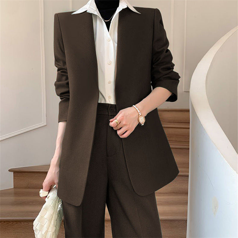Womens Stylish British-Style Casual Street-Chic Outfit